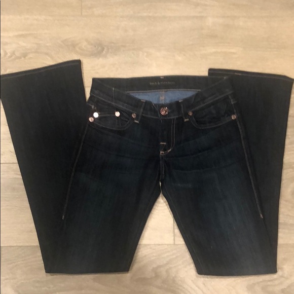 Rock & Republic Kasandra Rose Gold Bootcut Jeans - Picture 5 of 8